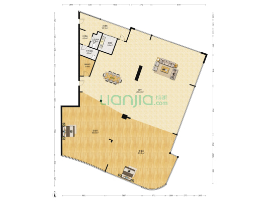 英冠水天城 2室1厅2卫 473平方