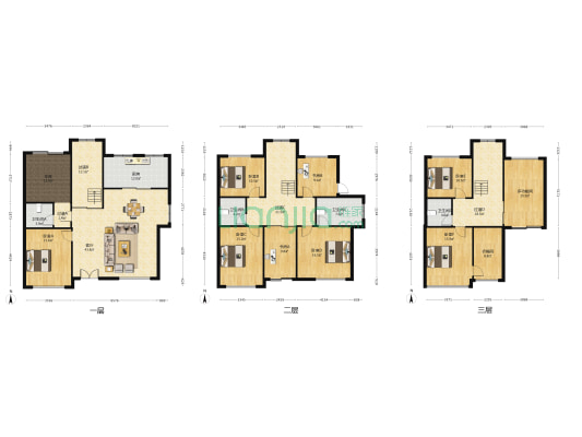 横村小区 9室1厅4卫 336平方