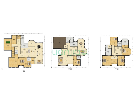 合生东郊别墅(一期) 8室4厅9卫 827平方