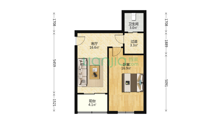 西二路68号二手房实景图