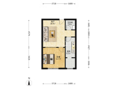 翔天万和城小区位于华阳路北侧，交通出行方便，-涿州翔天万和城户型图