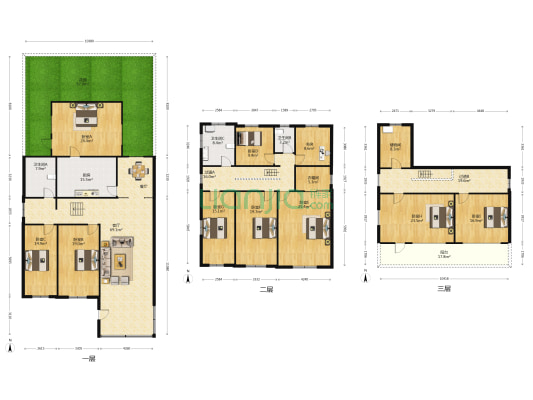 华侨别墅 10室1厅3卫 188平方