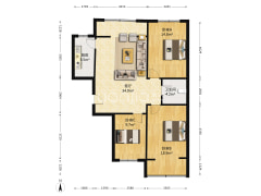 涿州水岸花城，近京地段交通畅，园林优美生活旺-涿州水岸花城户型图