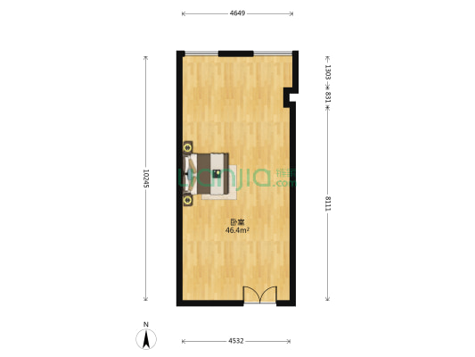 青秀万达 1室0厅0卫 119平方