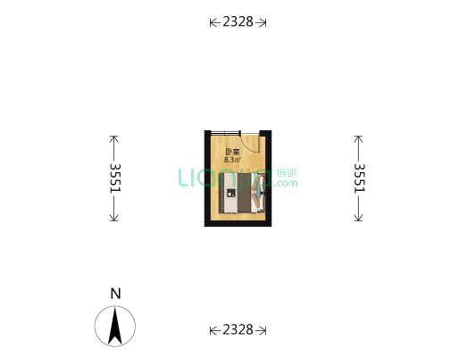 大酱坊胡同 1室0厅0卫 10平方