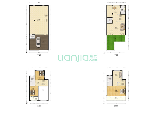 安亭瑞仕华庭(别墅) 3室3厅4卫 330平方
