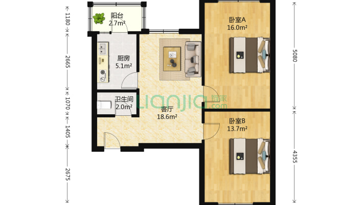 红领巾街二手房实景图