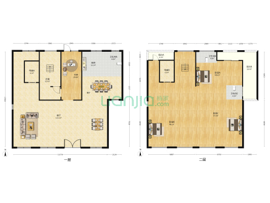 虎溪公馆 4室1厅3卫 967平方