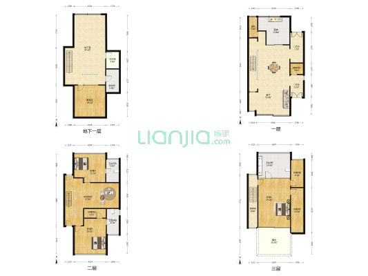 沁风雅泾 4室1厅4卫 340平方