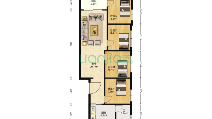 刘园左六巷9号二手房实景图