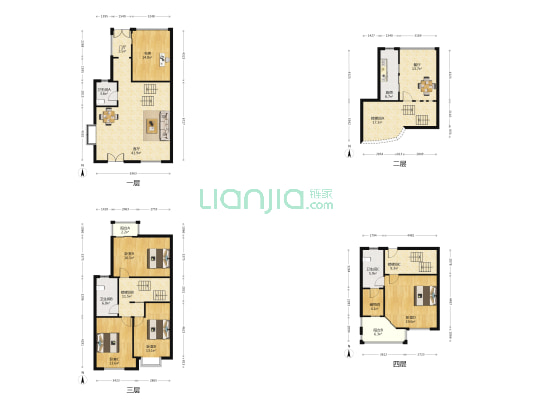 锦梓家园 5室2厅3卫 230平方