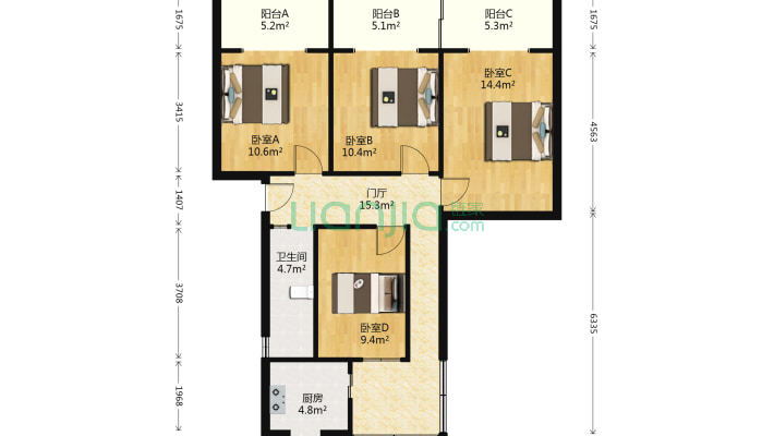 三道街43号二手房实景图
