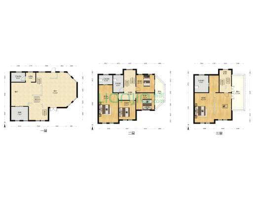 三花南岩美墅 5室1厅4卫 300平方