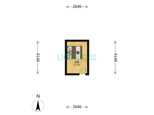 西草市街 1室0厅0卫 12平方