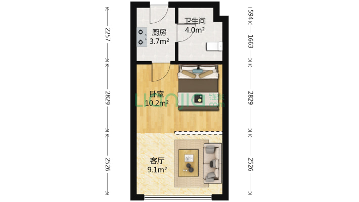临安商城二手房实景图