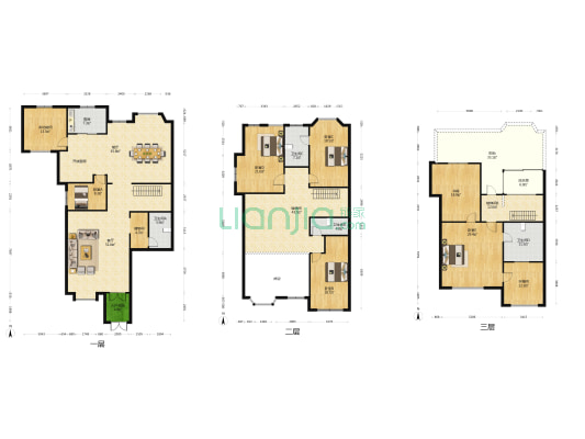 逸源香舍 7室2厅4卫 384平方