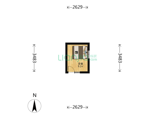 小弓匠胡同 1室0厅0卫 13平方