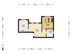 凤凰楼层 视野好 采光好 户型好-涿州凯兴悦享城户型图