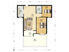 一线河景美宅，标准现房，即买即住-涿州涿州孔雀城悦澜湾户型图