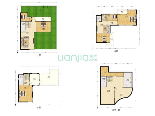 香海花園 6室2厅4卫 336平方
