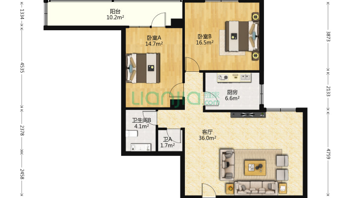工行大厦（庆阳路）二手房实景图