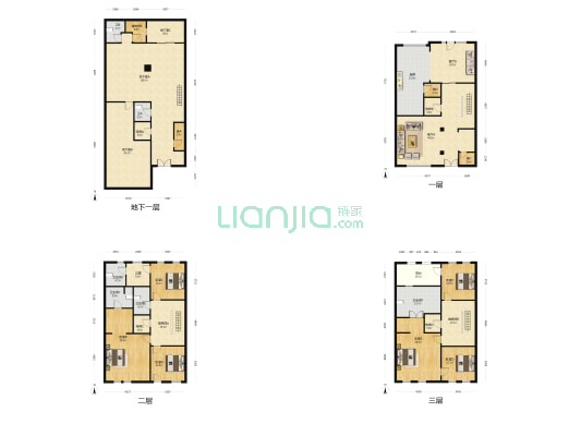 大华锦绣华城(十七街区)(别墅) 6室2厅6卫 525平方