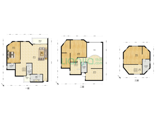 雅宝新城英伦世家(三区) 3室2厅4卫 403平方