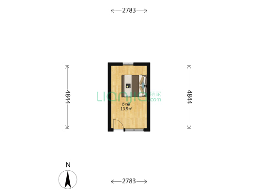 校场口小九条 1室0厅0卫 16平方