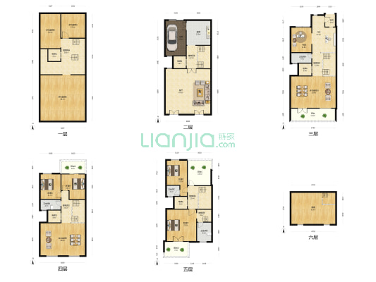 金源中央墅 10室1厅4卫 423平方
