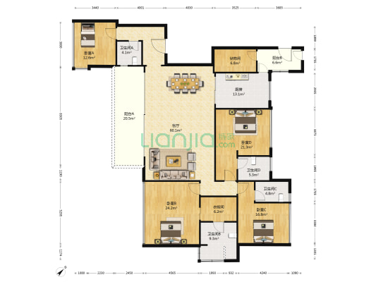 时代外滩前后望花园视野开阔业主诚心出售 广州番禺厦滘时代外滩二手房 广州链家