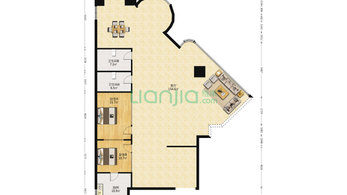 时代方舟二手房实景图