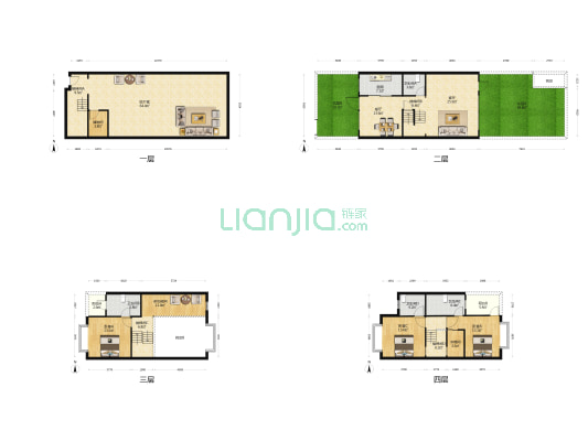 星汇·翠峰 4室2厅4卫 161平方