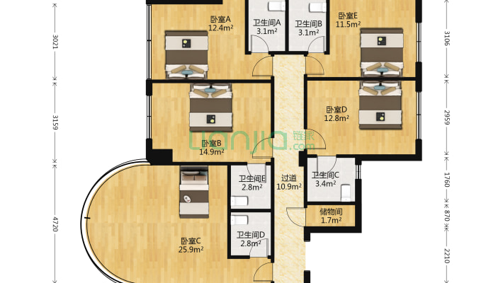 紫菘教师公寓二手房实景图