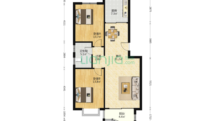 佳日公寓二手房实景图