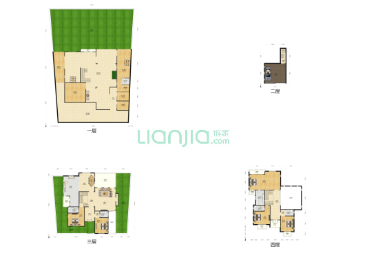 招商华侨城曦城一期 6室2厅6卫 337平方