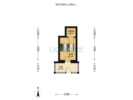 华春宿舍 1室0厅0卫 37平方