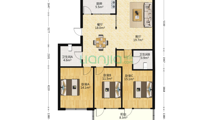 万商新村乐富园二手房实景图