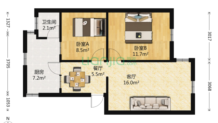 省商业机械厂宿舍二手房实景图
