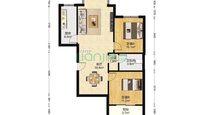 东方夏威夷二手房实景图