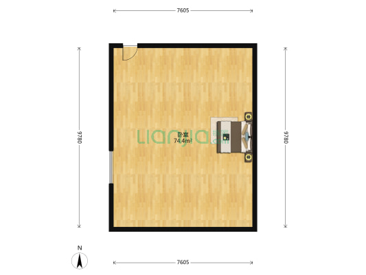 对门山 1室0厅0卫 283平方