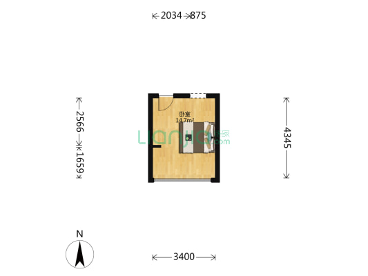 林海俊景 1室0厅0卫 91平方