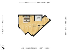 公园8090 层高4.8米 买一层带一层 大落地窗 采光好-涿州公园8090户型图