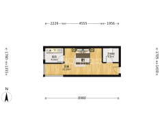 人车分流 配套齐全，出行方便，就医也方便。-涿州强舜铭铖户型图