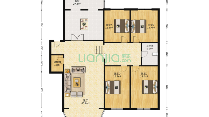 永乐花园二手房实景图