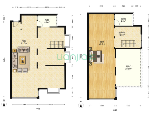 华天大厦 1室1厅0卫 186平方