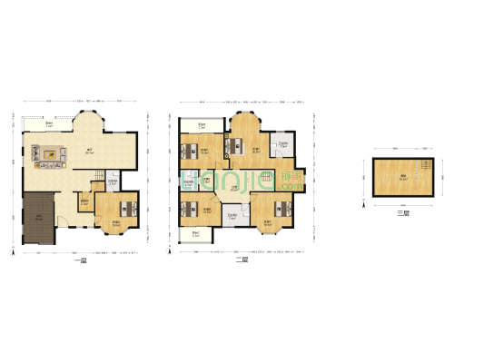 鸿运家园（甪直） 5室1厅4卫 337平方