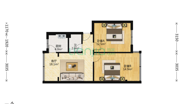 武阳中路35号二手房实景图