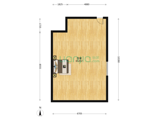京基御景半山 1室0厅0卫 79平方