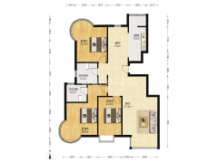 凯旋门洋房 小区环境优美自带幼儿园 楼栋位置好-涿州鸿盛凯旋门户型图