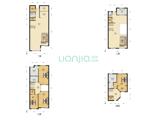 中邦城市艺墅 4室2厅5卫 330平方